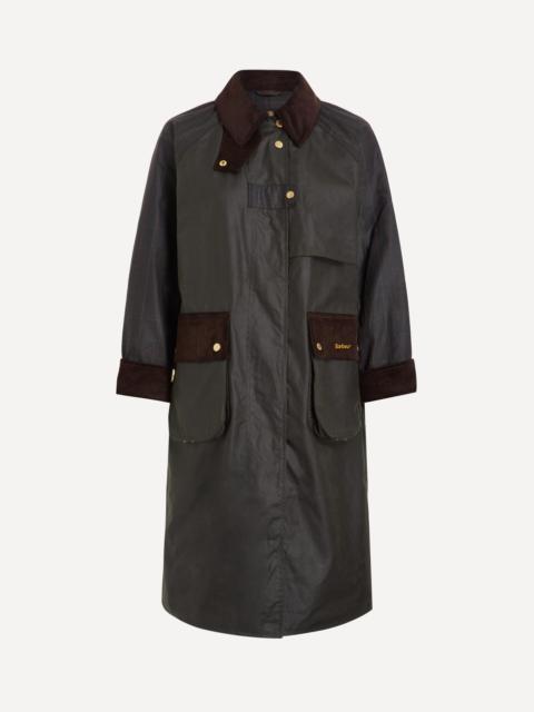 Barbour Kirklees Check Waxed Jacket