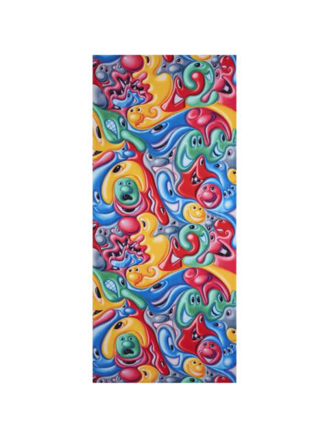 Vilebrequin Unisex Beach Towel Faces In Places - Vilebrequin x Kenny Scharf