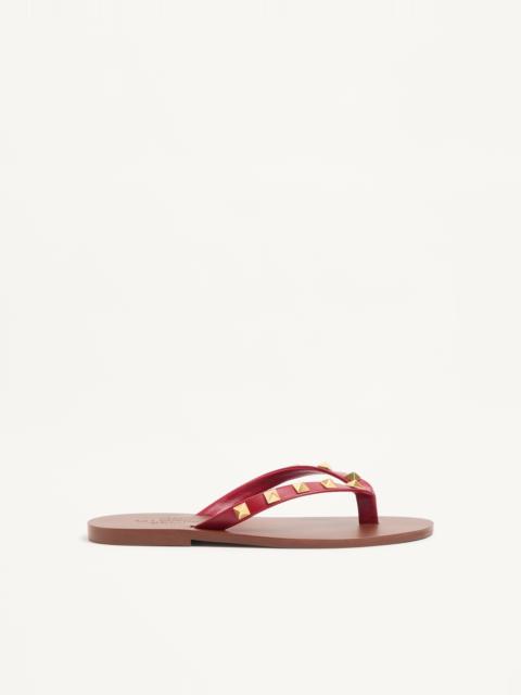 Valentino ROCKSTUD CALFSKIN THONG SANDAL 05MM