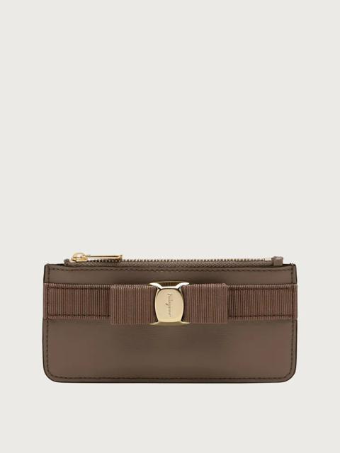 FERRAGAMO VARA BOW CREDIT CARD HOLDER