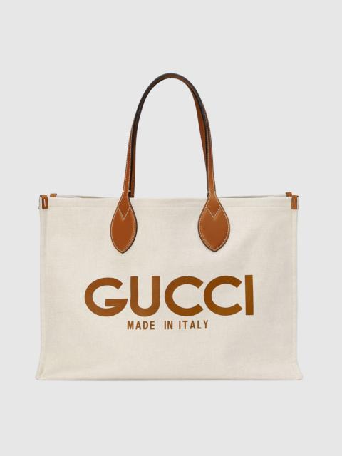 GUCCI Tote bag with Gucci print