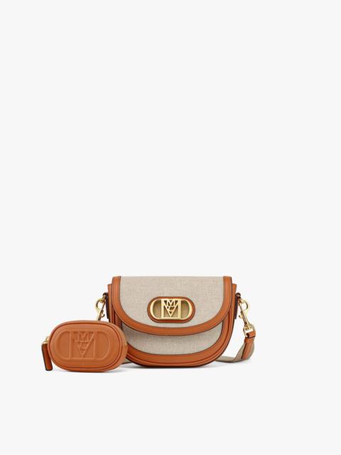 MCM Mode Travia Crossbody w/ Pouch in Italian Canvas