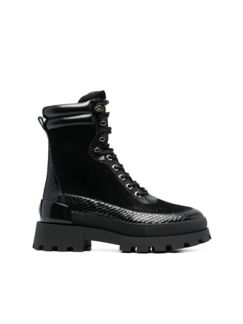 MICHAEL KORS Rowan lace-up leather boots