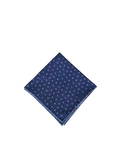 Brunello Cucinelli polka dot pocket square