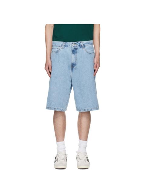 Carhartt Blue Landon Denim Shorts
