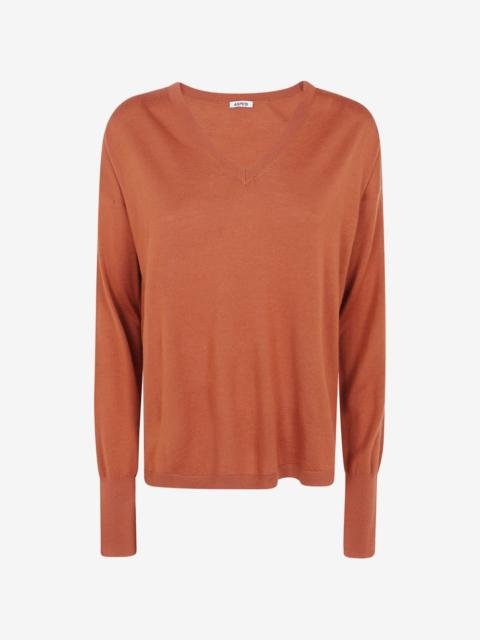 Aspesi V-neck wool sweater