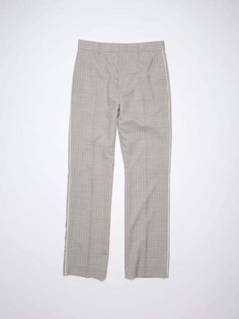 Acne Studios Wool tailored trousers - Pearl grey
