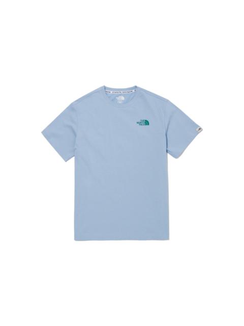 (WMNS) THE NORTH FACE Graphic T-shirt 'Blue' NT7UN11M