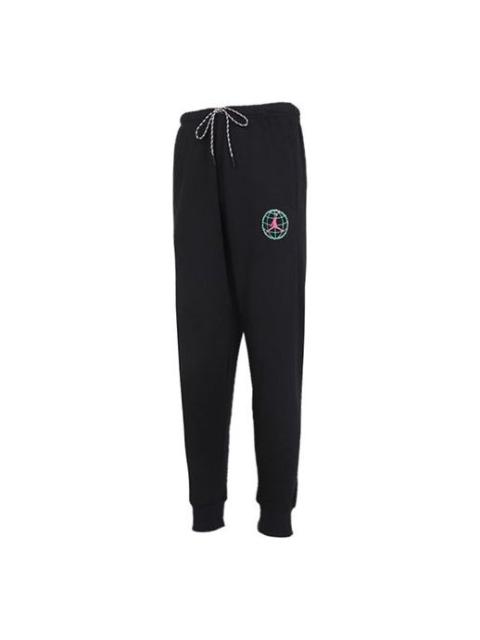 Jordan Air Jordan Winter Utility Fleece Lined Bundle Feet Casual Sports Long Pants Black CT3496-010