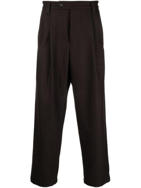 A.P.C. straight-leg wool-blend trousers