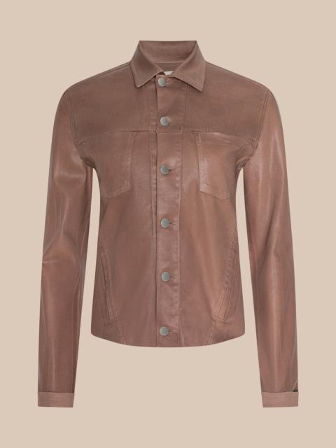 L'AGENCE Janelle Coated Jean Jacket