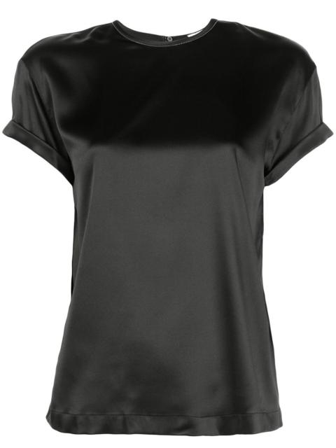 Brunello Cucinelli silk crew-neck T-shirt