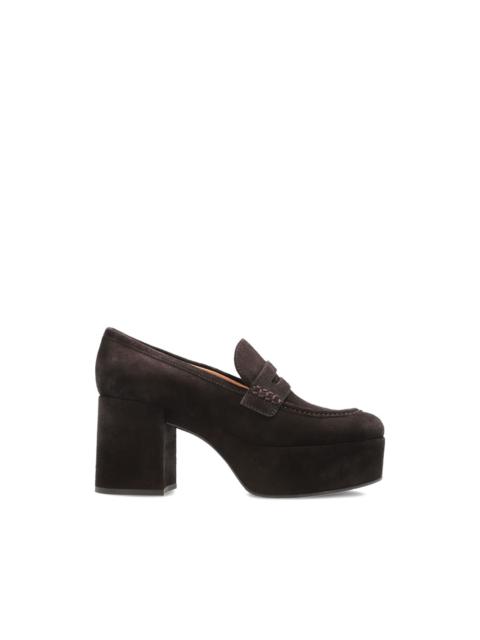 Gianvito Rossi loafer-style platform pumps