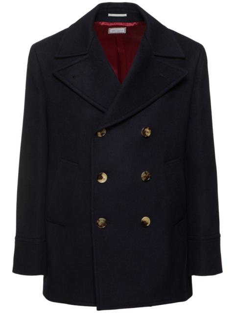 Brunello Cucinelli Wool caban coat