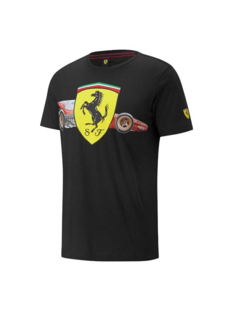 PUMA PUMA Scuderia Ferrari Shield Tee 'Black' 535851-01