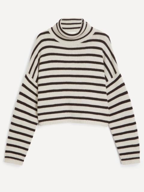 LISA YANG Zerlina Striped Cashmere Jumper