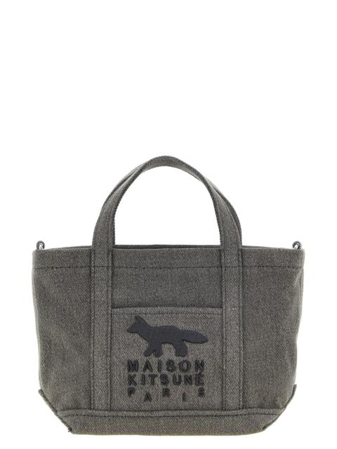 Maison Kitsuné 'Profile Fox' Mini Shopping Bag