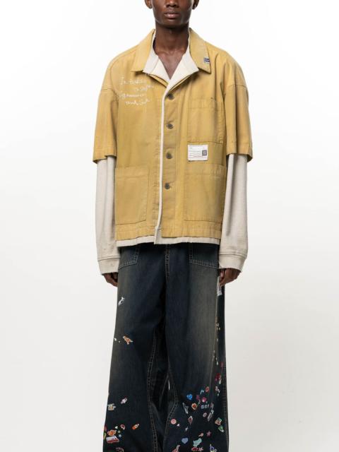 Maison MIHARAYASUHIRO Pullover Layered Shirt