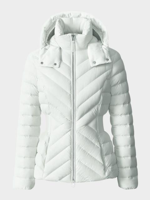 MACKAGE Idalee Light Down Jacket with Detachable Hood