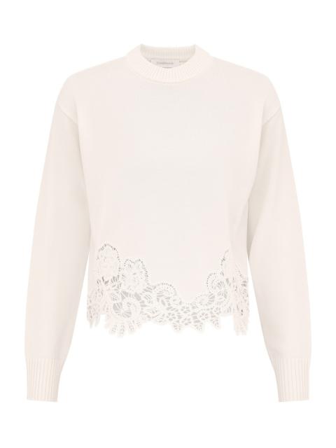 Zimmermann VALIANT MERINO LACE SWEATER