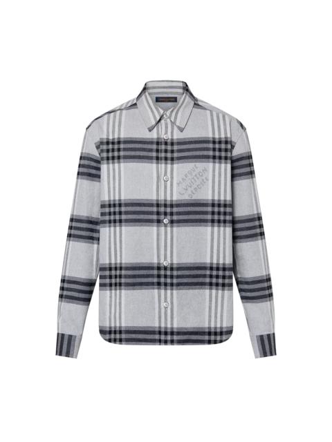 Louis Vuitton Long-Sleeved Cotton Flannel Shirt