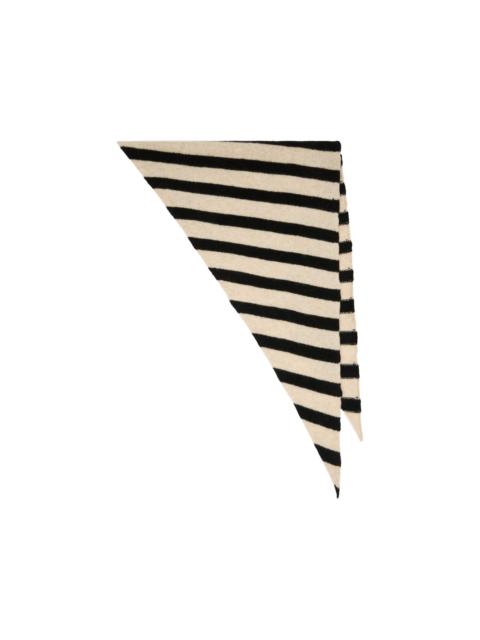 Paul Smith lambswool stripe neckerchief