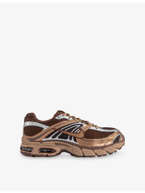 Nike Air Max Moto 2K Mesh and Faux-Leather Trainers