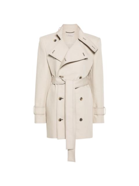 THE MANNEI Stockholm cotton trench coat