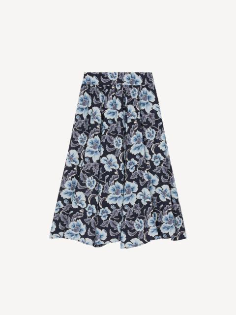 KENZO 'Jungle Camo' midi skirt