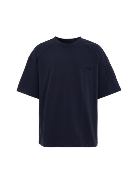 JUUN.J Essential MA-1 Pocket Semi Over Tee