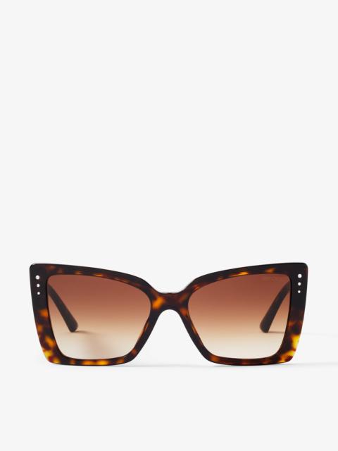 Lorea
Brown Havana Butterfly Frame Sunglasses