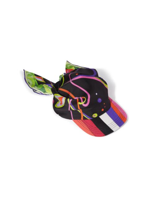 PUCCI graphic-print silk cap