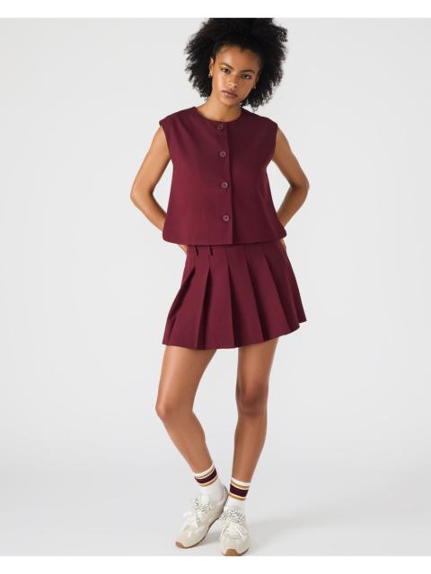 STEVE MADDEN MARGO SKIRT WINE