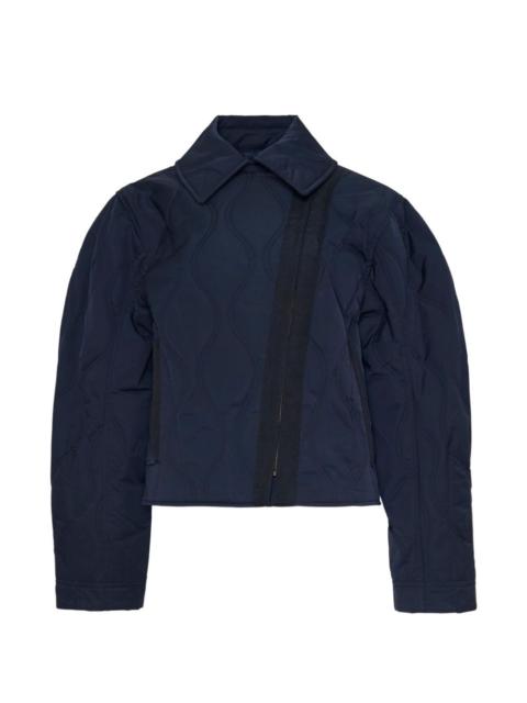 ULLA JOHNSON Leonie quilted asymmetric-zip jacket