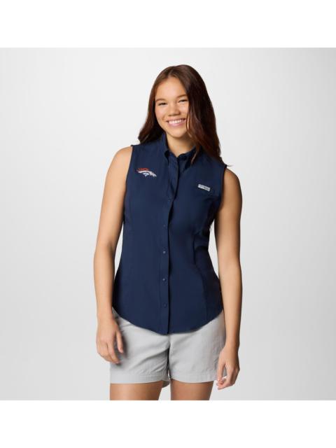 Columbia Women's PFG Tamiami Sleeveless Shirt - Denver Broncos