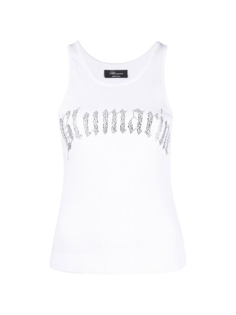 gem-logo crew-neck tank top