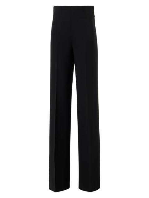 AKRIS Women's Fiyuki Double-Face Wool Seamed Pants - Black