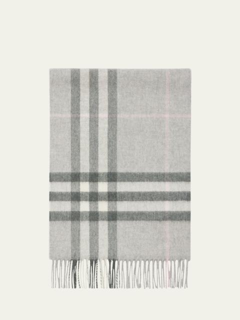Burberry Giant Check Cashmere Scarf