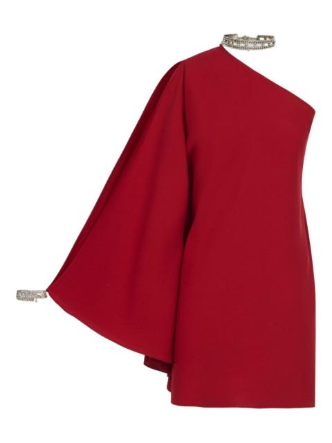 Taller Marmo Bolkan Crystal one-shoulder mini dress