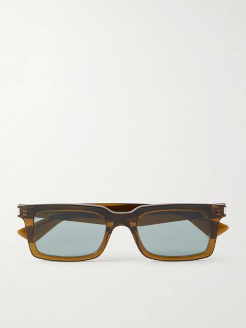 SAINT LAURENT SL 860 D-Frame Recycled Acetate Sunglasses