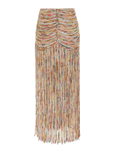 Zimmermann PAVILION ROULEAU MAXI SKIRT