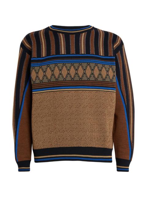 Wool Patterned Sweater