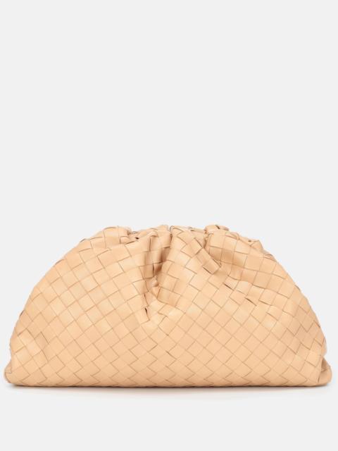 Bottega Veneta Pouch intrecciato leather clutch