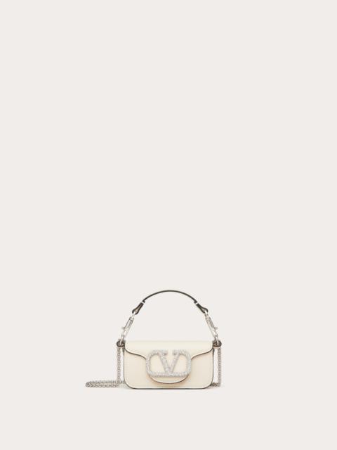 Valentino LOCÒ MICRO BAG WITH CHAIN AND JEWEL LOGO