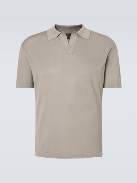 Brioni Silk polo shirt