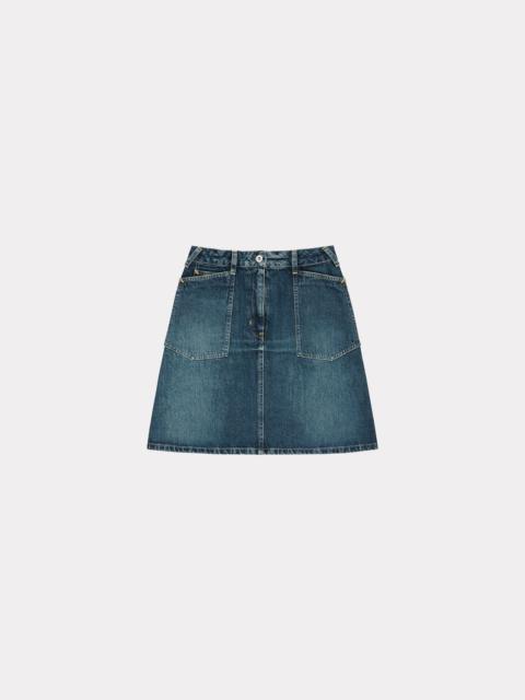 KENZO Denim mini skirt