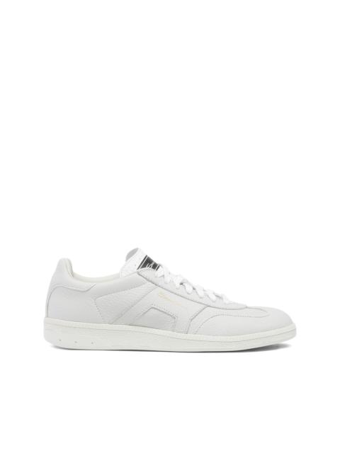 Santoni Women's white leather DBS Oly sneaker