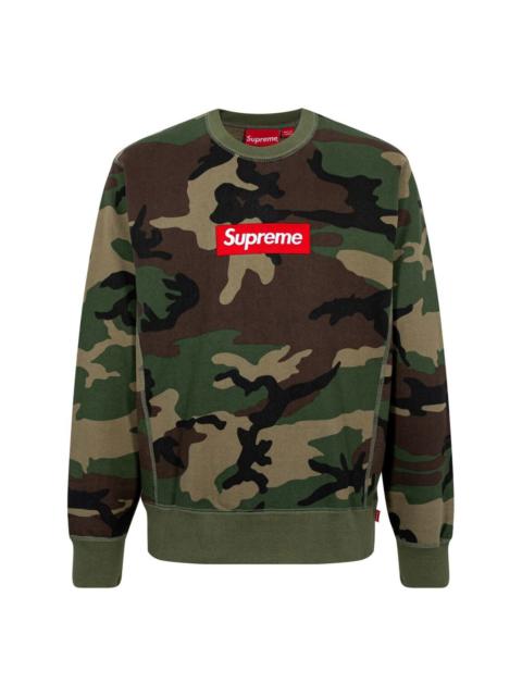 Box Logo camouflage sweatshirt