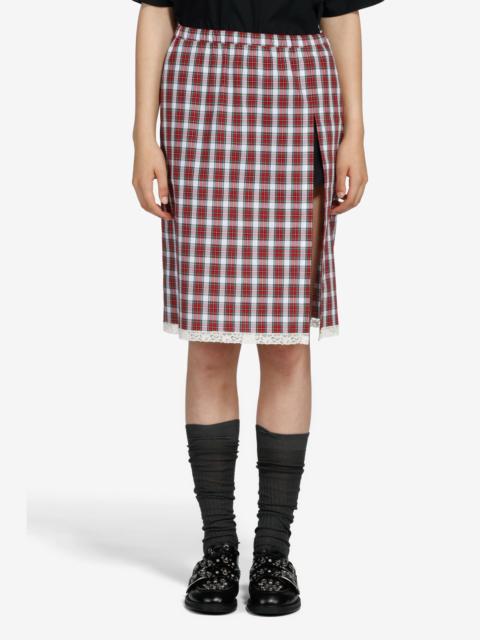 N°21 PENCIL SKIRT WITH SLIT