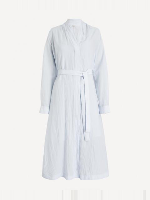 TOTEME Belted Cotton Voile Dress